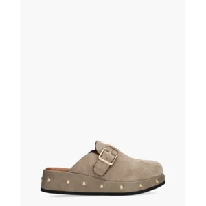 Miss Olivia Gilda Taupe Damesslippers