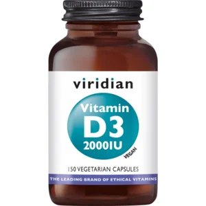Viridian Vitamine D 3 2000  IU 150 caps