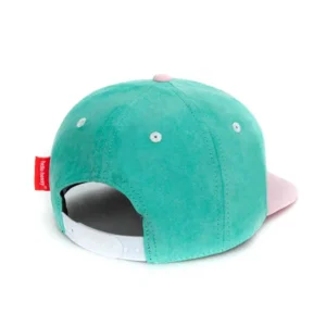 Hello Hossy Kinderpet Daim Suede Green Blue +6 jaar