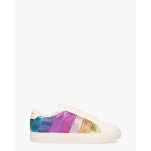 Kurt Geiger Lane Stripe Wit/Multicolor Damessneakers