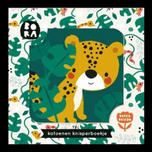 Boek - Knisperboekje - Bora jungle - Katoen