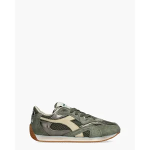 Diadora Heritage Equipe Revenge Mesh Green Mushroom
