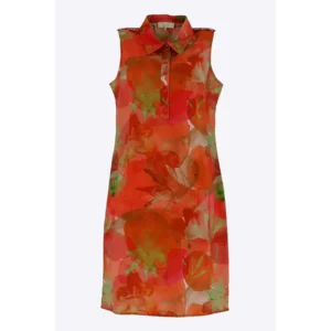 Signe Nature Hemdkleed: Multicolor, mouwloos ( SIGNE.1366 )