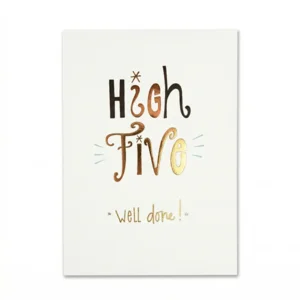 Kaart - Words up - High five, well done! - GBA.0021