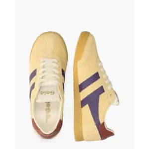 Gola Elan Geel/Paars Damessneakers