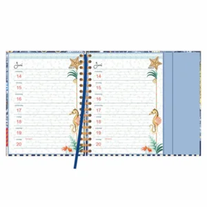Agenda - Studio Pompidom - Spiraal - Blauw - 2027 - 20x25cm