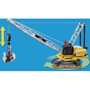 Playmobil - City Action - Kabelgraafmachine met bouwonderdeel - 70442