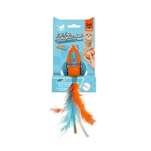 Fofos Interactieve Race Wagen Met Veren 19X5X3 cm