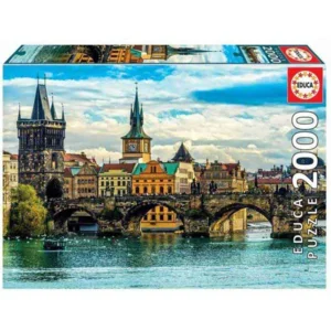 Educa Puzzel - Zicht op Praag - 2000 stukjes