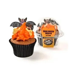The Barking Bakery Carob Woofin Met Oranje Glazuur