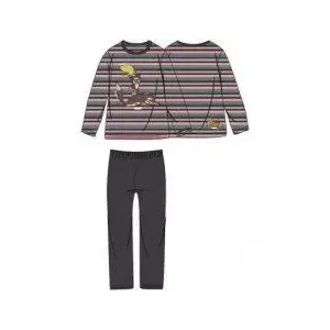 Woody Heren Pyjama Multicolor Gestreept 202-1-PLS-S/975