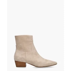 Di Lauro Carabella Beige Dames Enkelboots
