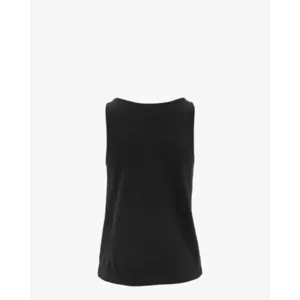 Lune Active Noa Linen Tank Zwart Dames Top