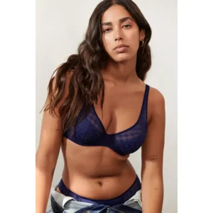 Marie Jo Jereme plunge bh in blauw