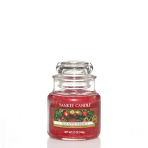 Red Apple Wreath Small Jar