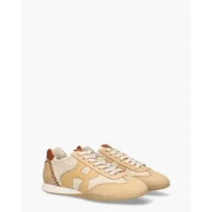 Hogan Olympia Raffia Bruin Damessneakers