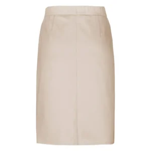 Frank Walder Dames Rok: Beige, Elastiek ( WAL.102 )