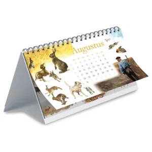Bureau kalender - 2026 - Rien Poortvliet - Natuur - 21x14cm