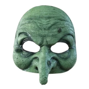 Halfmasker - Heks - Groen