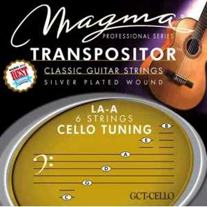 Magma Transpositor GCT-CELLO (6 snaren, cello LA/A tuning)