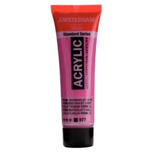 Acrylverf - 577 - Permanent rood violet licht - Amsterdam - 20ml