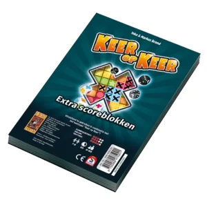 Spel - Keer op keer - Extra scoreblokken - 2st. - Nw.