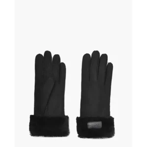 UGG Turn Cuff Glove Black Dameswanten