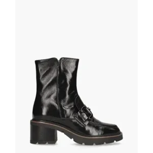 DLSport 6418 Zwart Dames Enkelboots