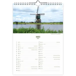 Maand kalender - 2026 - Koeien - 23,5x33,5cm