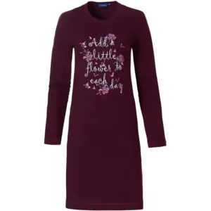Pastunette –  Rose Tones - Nachtkleed – 10222-156-2 – Dark Red