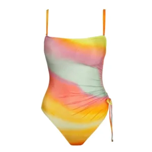 Sarda Kim strapless badpak in multicolor