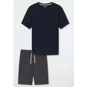 Schiesser – Fine Interlock – Pyjama – 181171 – Night Blue