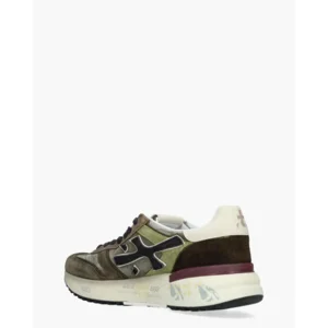 Premiata Mick 7717 Groen/Multi Herensneakers
