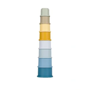 Stapeltoren - Blauw - 8dlg. - 1+