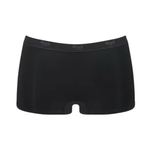 Sloggi dames: Sensual Fresh Short ( Wit / zwart ) Slog.197/196