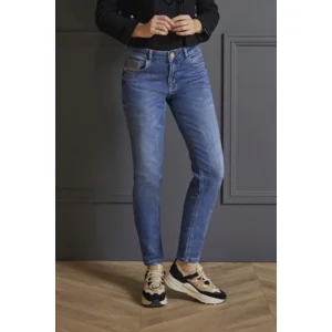 Para Mi Broek: Jill, vintage denim, L30 Used Air blue ( PARA.236 )