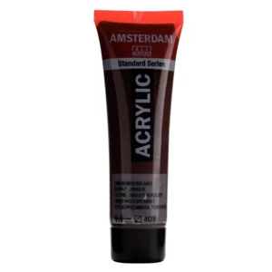 Acrylverf - 409 - Omber gebrand - Amsterdam - 20ml