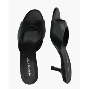 Vivian Ray Ziva Zwart Damesslippers