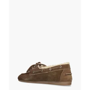 Posa Boat Loafer Shearling Dames Veterschoenen