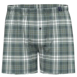 Ammann Heren Losse Jersey boxer: , blauwe carree ( AMM.602 )