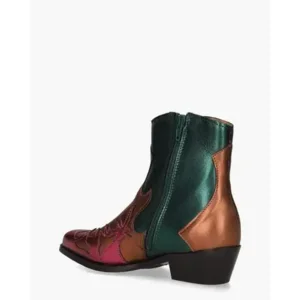 Dwrs Monkey Multicolor Dames Enkelboots