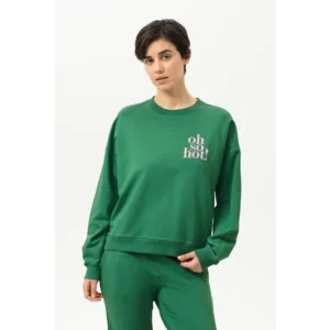 Mey Cozy Nights pyjama - loungewear in groen