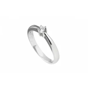 Zilveren Diamonfire Ring 61-1484 met zirconiumsteen 0,25 karaat grootte