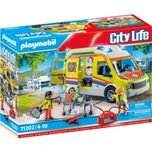 PLAYMOBIL City Action - Ziekenwagen met licht en geluid - 71149