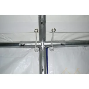 Opslagtent 6x10 Classic PVC Brandvertragend | Wit