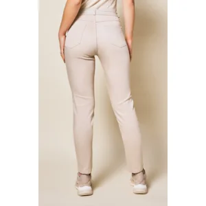 Para Mi Dames broek: Celine Elastic, Heaven uni, Beige, L32 ( PARA.207 )