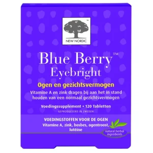 New Nordic Blue Berry Eyebright - 120 tabletten