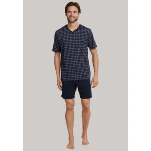 Schiesser – Dark Sapphire - Pyjama – 159617 – Dark Blue