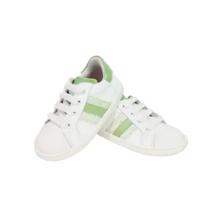 Zecchino d'Oro Sneaker N12-1182 Wit/Groen