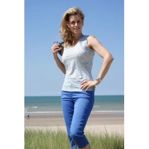 Diversa 3/4 broek: Pisa, cobalt blauw ( Div.701 )